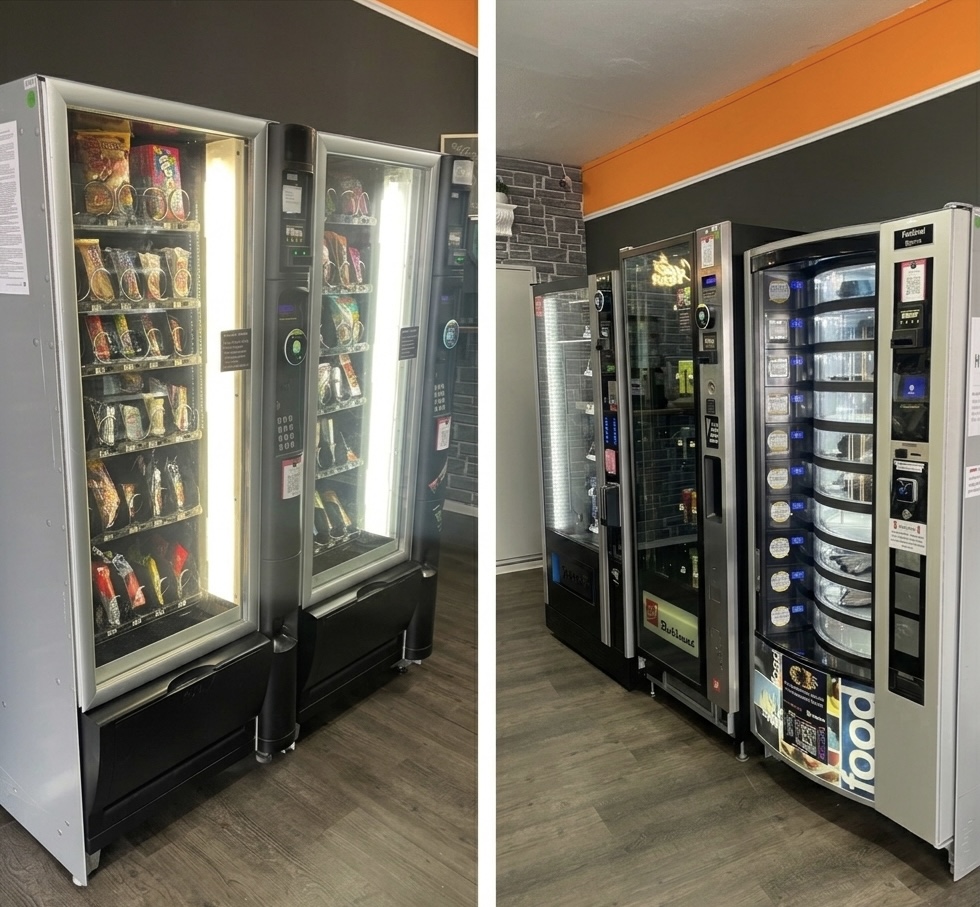 Unsere Snack- und Getränkeautomaten
